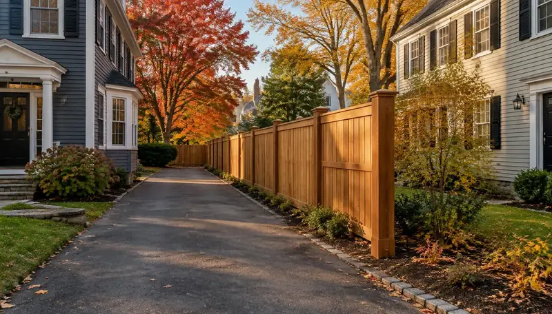 Fence project in Watertown, MA