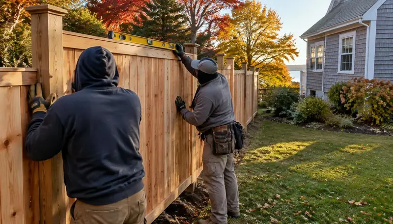 Fence Installation in Greater Boston